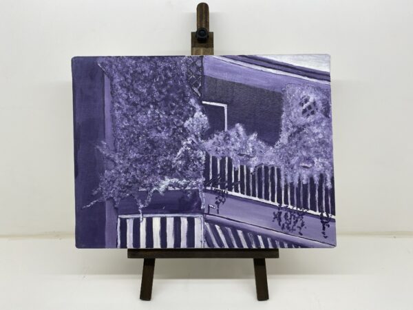 BALCONE FIORITO 30X40 2008 1