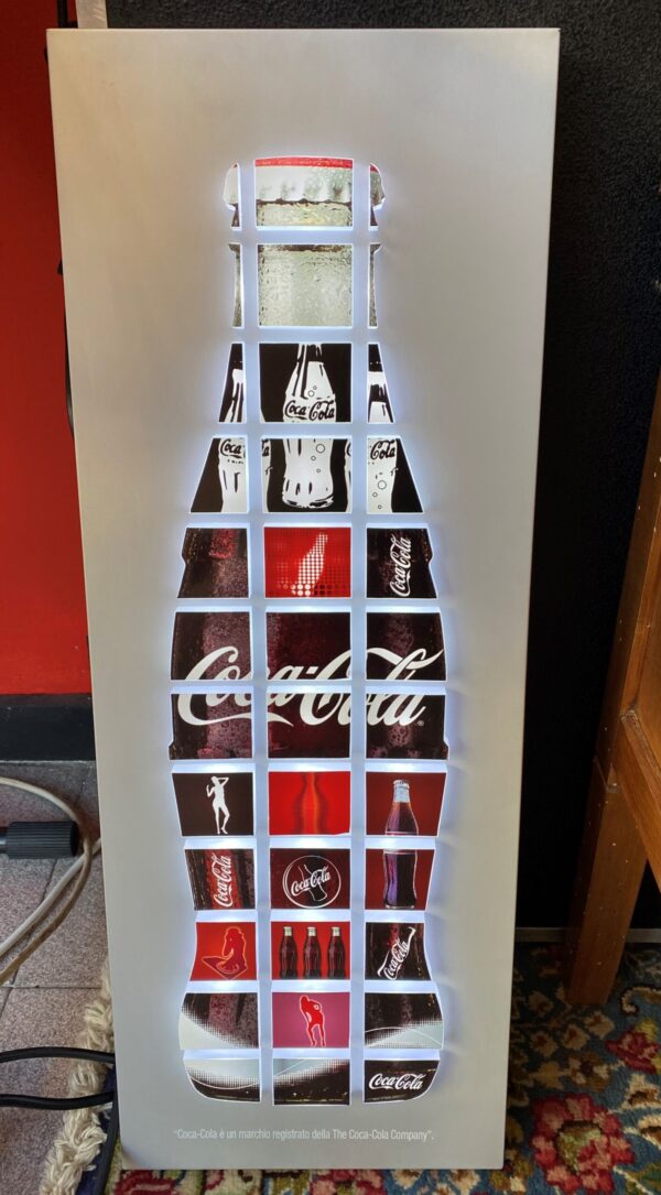 Insegna Luminosa Bottiglia Coca Cola 2