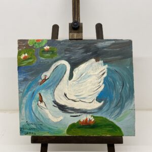 QUADRO CON CIGNO 1
