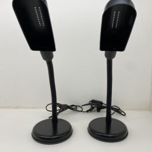 Coppia lampade Stilplast nero 1