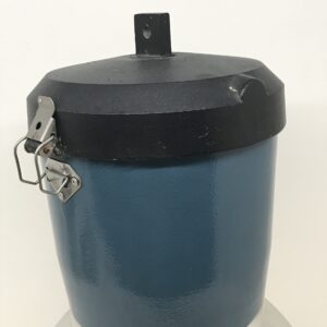 Lampada industriale blu 2